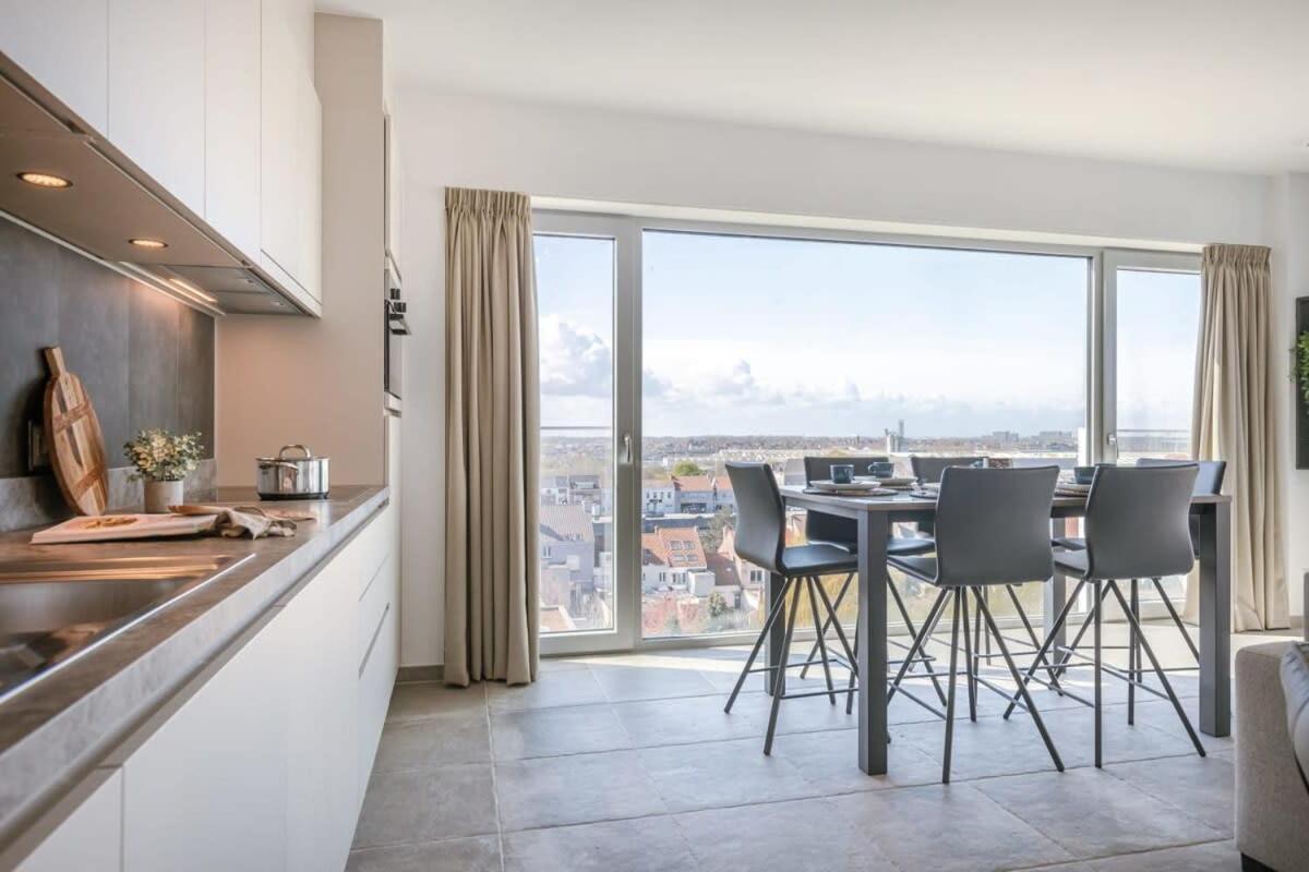 Huswell - Bright Apartment With Seaview Bredene Ngoại thất bức ảnh